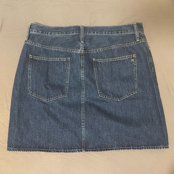 🎉HPx2🎉 Madewell Denim High-Waist Straight Mini Skirt. - Picture 5 of 6